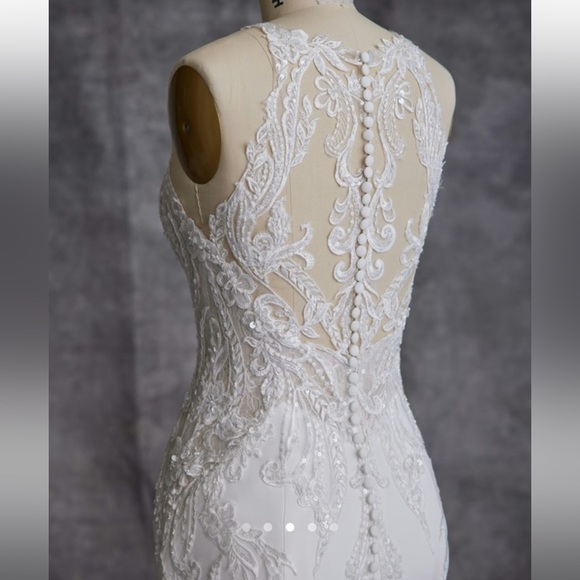 Audrina Halter Crepe Bridal
Dress | Maggie Sottero - Picture 9 of 16